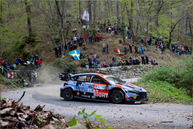 ティエリー・ヌービル（ヒョンデi20 Nラリー1）　2026年WRC第4戦クロアチア・ラリー