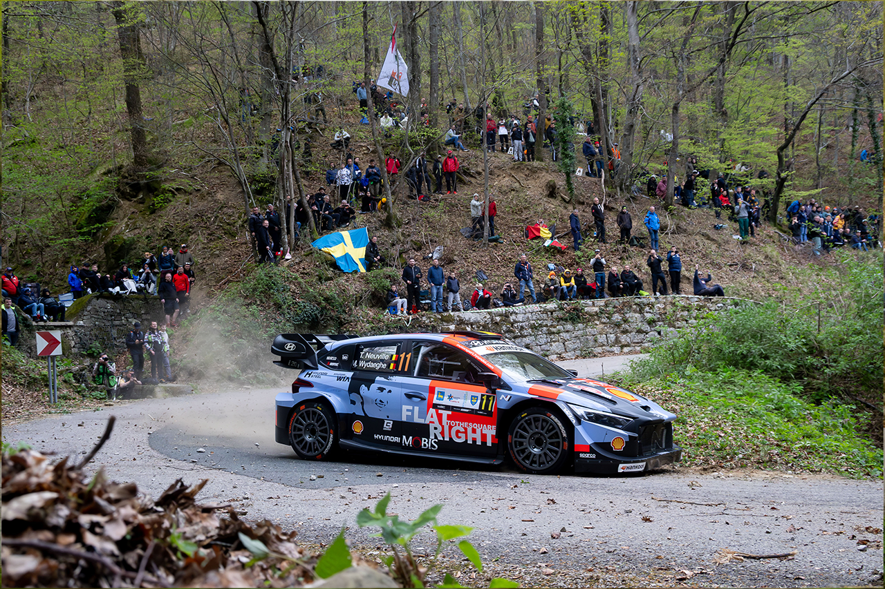 ティエリー・ヌービル（ヒョンデi20 Nラリー1）　2026年WRC第4戦クロアチア・ラリー