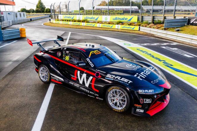 新型トヨタGRスープラ初優勝なるか。NZ連戦に向けBJRが新カラーを披露「雨と低速がカギになる」／RSC