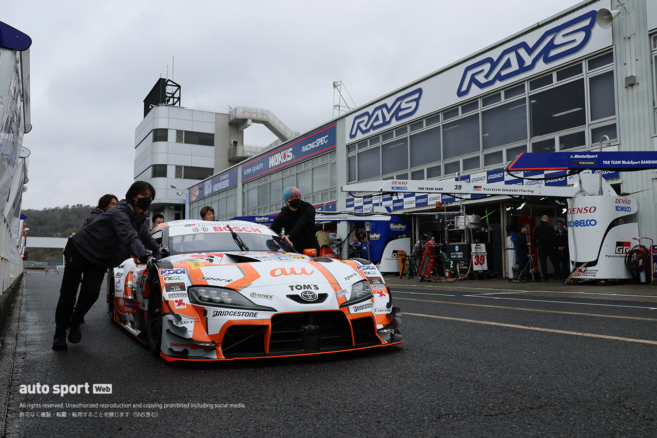 au TOM’S GR Supra（坪井翔／山下健太）