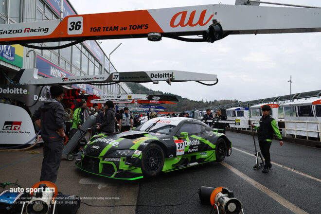 Deloitte TOM’S GR Supra（笹原右京／ジュリアーノ・アレジ）