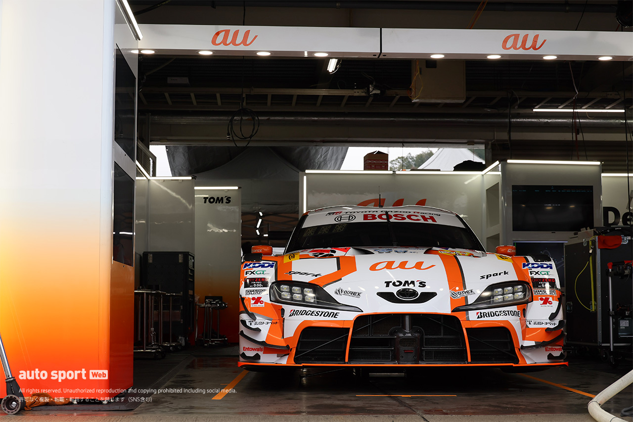 au TOM’S GR Supra（坪井翔／山下健太）