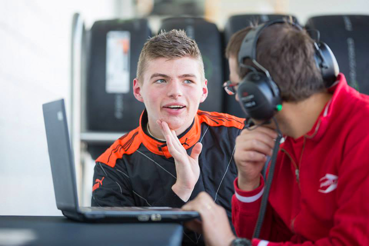 2014年フロリダ・ウインターシリーズに参加したマックス・フェルスタッペン