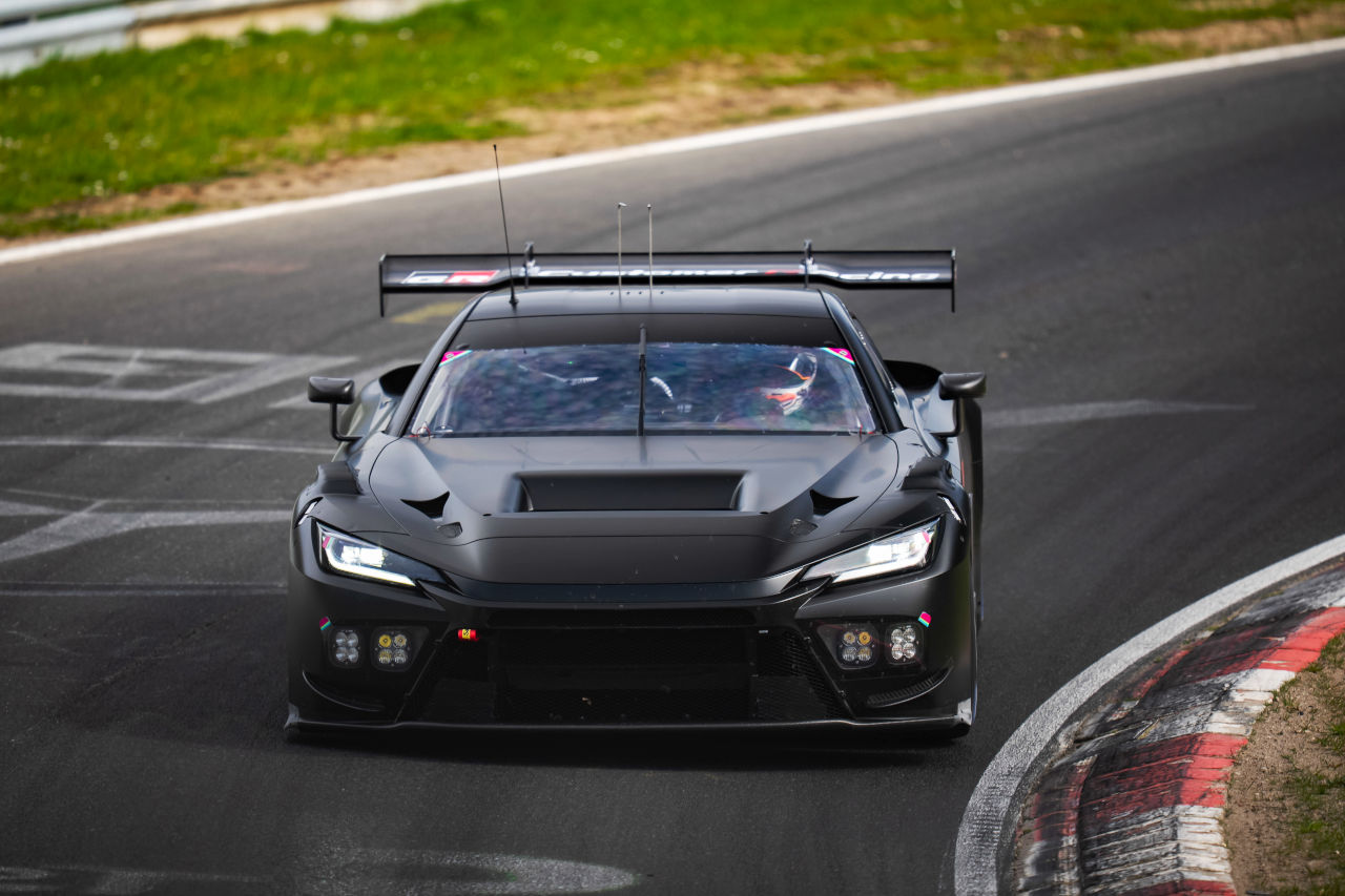 ニュルブルクリンク北コースで『GR GT3』が発表後初テスト。ニュル24時間レース後のNLSに出場とのうわさも