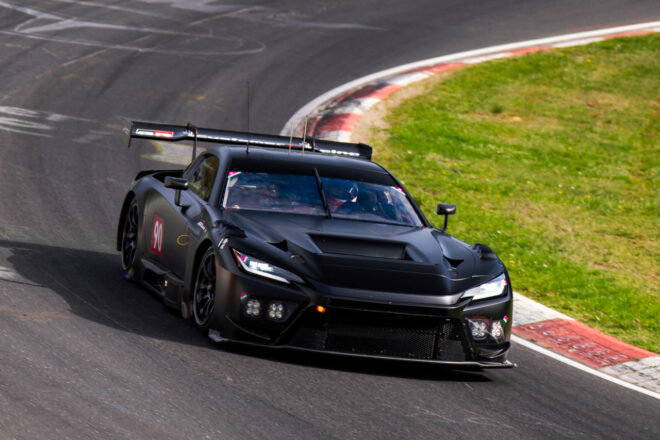 ニュルブルクリンク北コースで『GR GT3』が発表後初テスト。ニュル24時間レース後のNLSに出場とのうわさも
