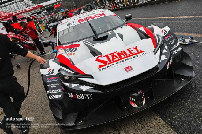 スーパーGT開幕戦第1戦岡山搬入日