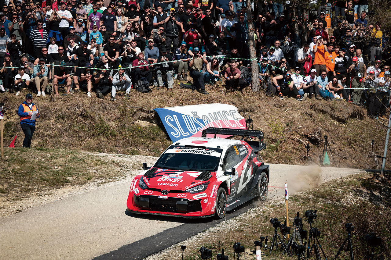 勝田貴元（トヨタGRヤリス・ラリー1）　2026年WRC第4戦クロアチア・ラリー