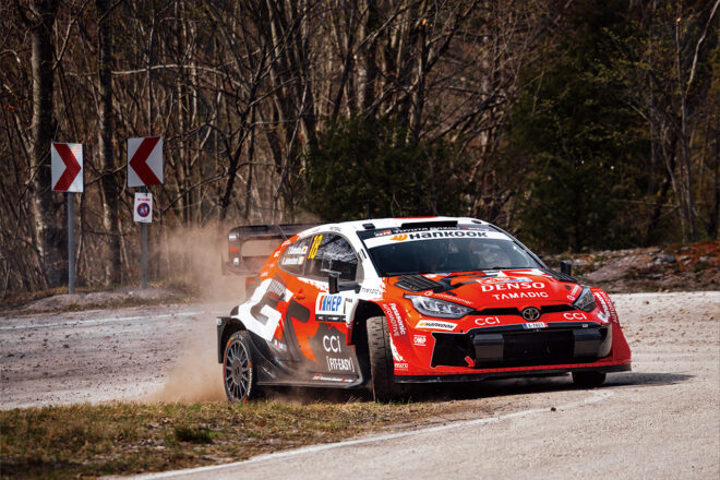 勝田貴元（トヨタGRヤリス・ラリー1）　2026年WRC第4戦クロアチア・ラリー