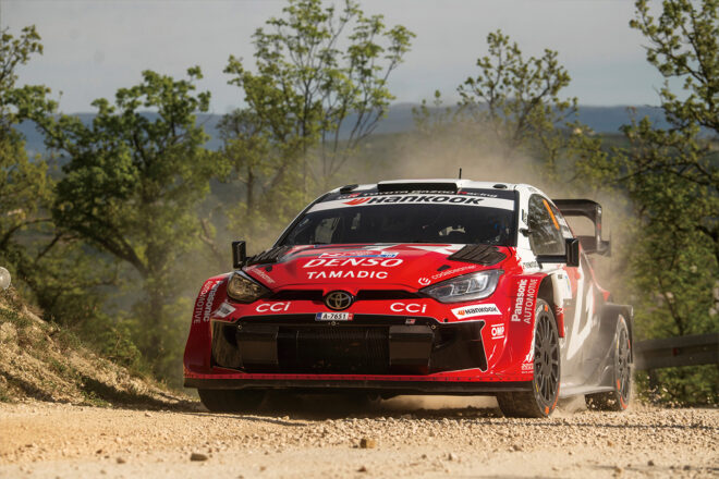 勝田貴元（トヨタGRヤリス・ラリー1）　2026年WRC第4戦クロアチア・ラリー