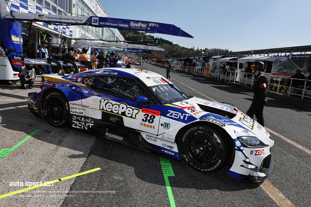 KeePer CERUMO GR Supra（大湯都史樹／小林利徠斗）