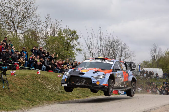 ティエリー・ヌービル（ヒョンデi20 Nラリー1）　2026年WRC第4戦クロアチア・ラリー