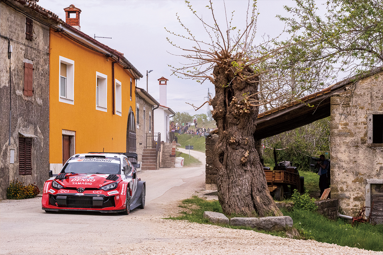 勝田貴元（トヨタGRヤリス・ラリー1）　2026年WRC第4戦クロアチア・ラリー