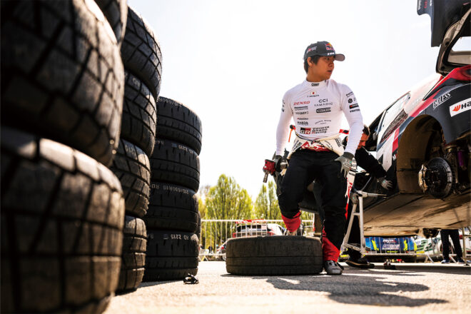 勝田貴元（トヨタGRヤリス・ラリー1）　2026年WRC第4戦クロアチア・ラリー