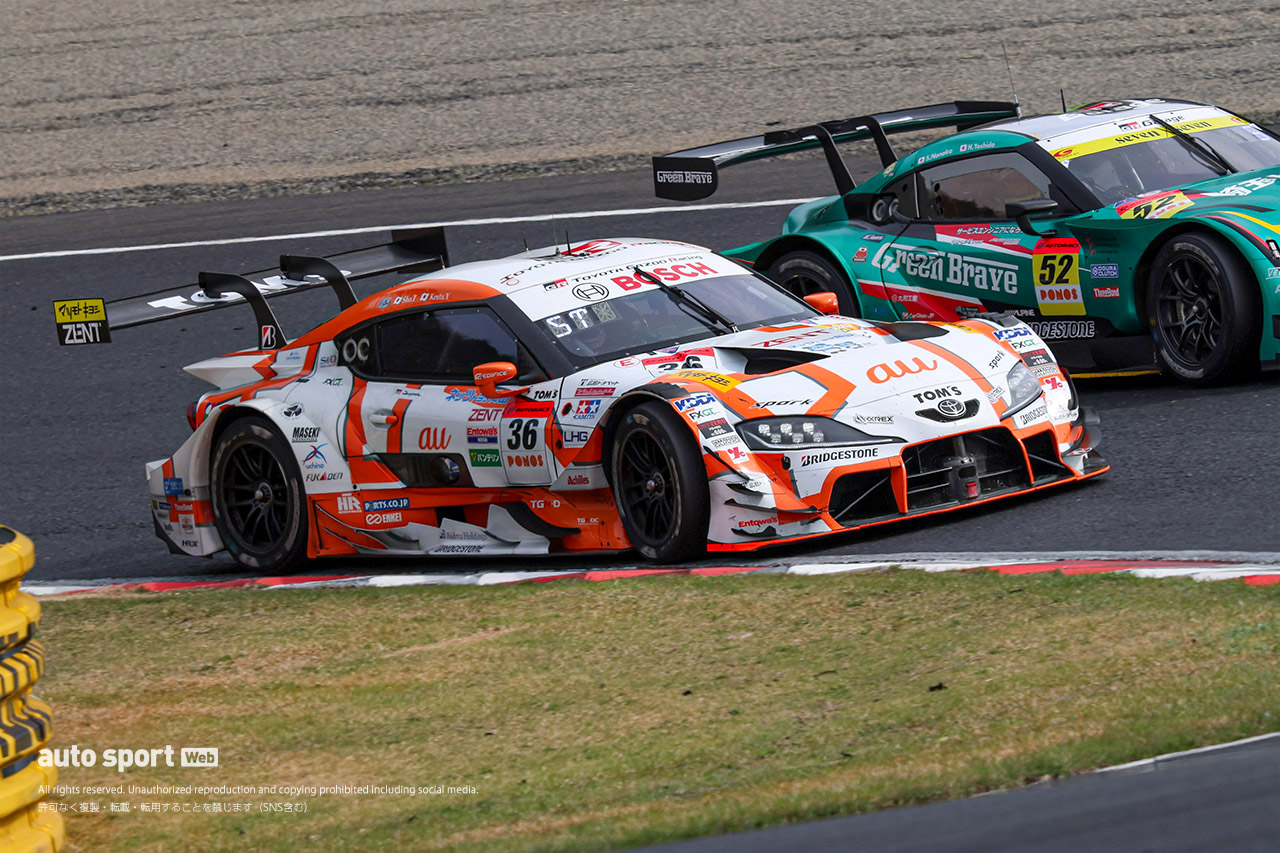 au TOM’S GR Supra（坪井翔／山下健太）