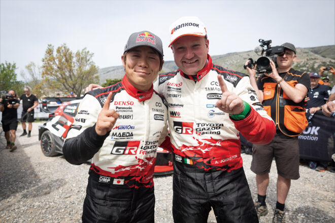 勝田貴元／アーロン・ジョンストン（トヨタGRヤリス・ラリー1）