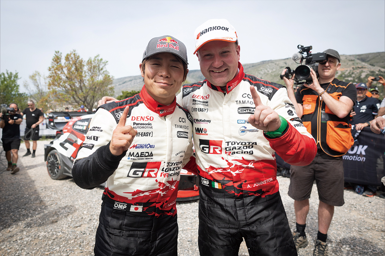 勝田貴元／アーロン・ジョンストン（トヨタGRヤリス・ラリー1）