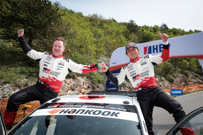 勝田貴元／アーロン・ジョンストン（トヨタGRヤリス・ラリー1）
