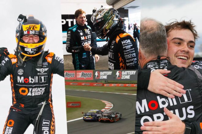 トヨタGRスープラ、低気圧襲来直前に初優勝。ライアン・ウッドがポール・トゥ・ウイン達成／RSC第3戦