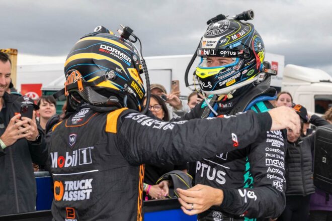 トヨタGRスープラ、低気圧襲来直前に初優勝。ライアン・ウッドがポール・トゥ・ウイン達成／RSC第3戦