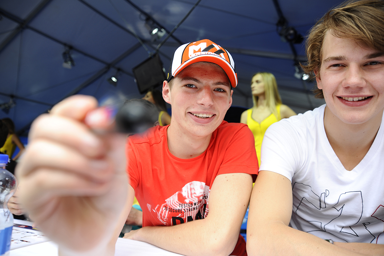 2014年FIA F3ヨーロピアン選手権に参戦するマックス・フェルスタッペン（VAR）