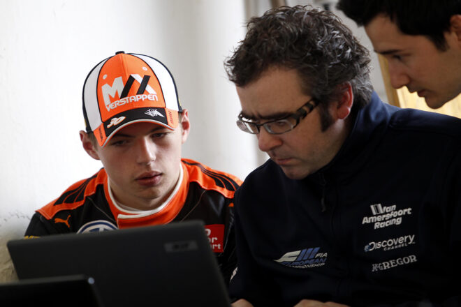 2014年FIA F3ヨーロピアン選手権に参戦するマックス・フェルスタッペン（VAR）