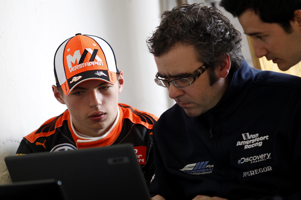 2014年FIA F3ヨーロピアン選手権に参戦するマックス・フェルスタッペン（VAR）