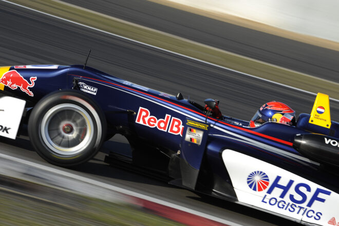 2014年FIA F3ヨーロピアン選手権第9戦ニュルブルクリンクより、レッドブルを纏ったマックス・フェルスタッペン