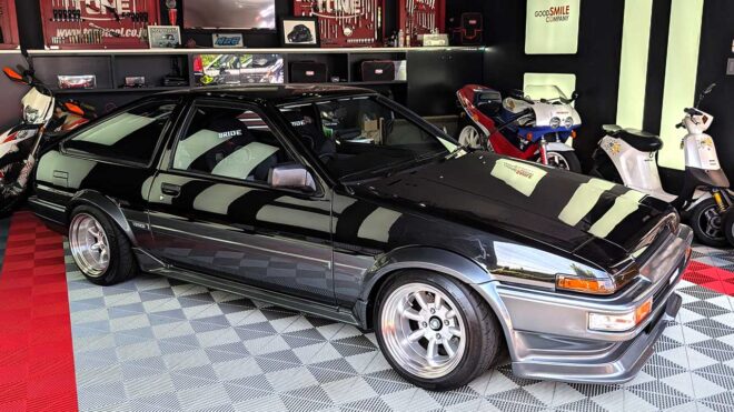 谷口信輝がEBBROアンバサダーに就任。AE85改86をモチーフにしたクラシック＆JDMミニカー開発を進める