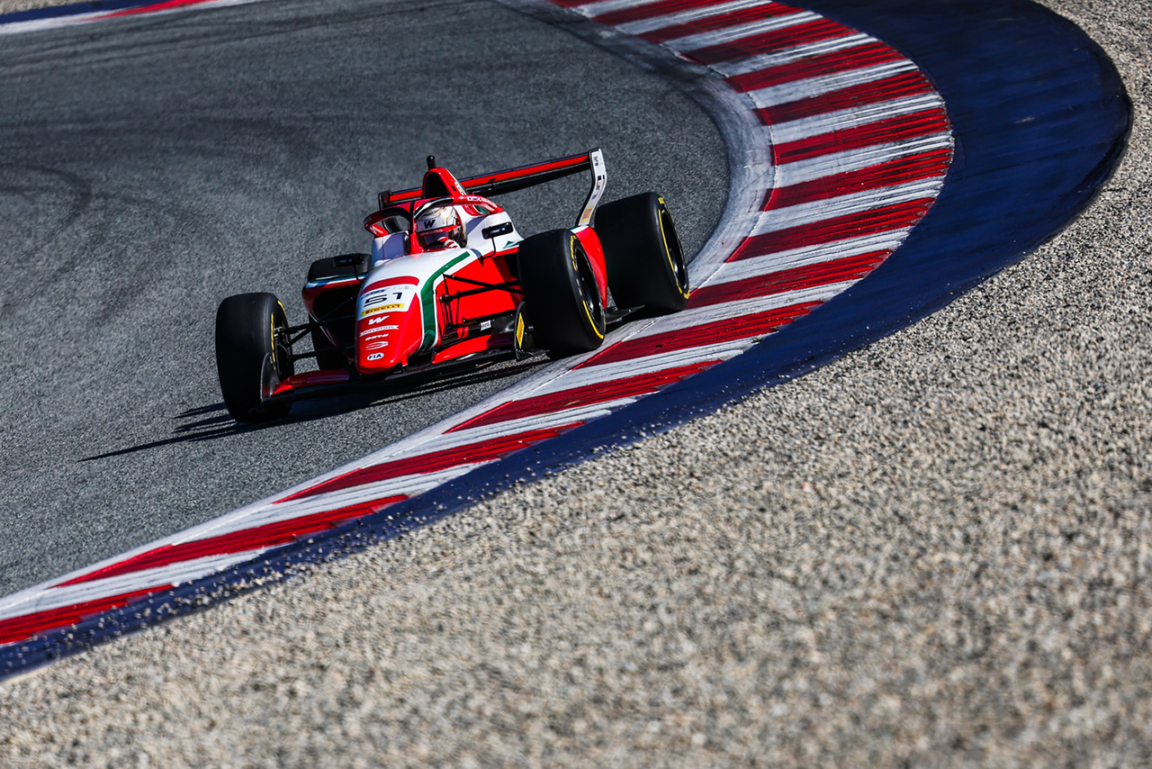 2026年FIAフォーミュラ・リージョナル・ヨーロッパ開幕前合同テスト（レッドブルリンク）　中村紀庵ベルタ（プレマ・レーシング／ウイリアムズ育成）