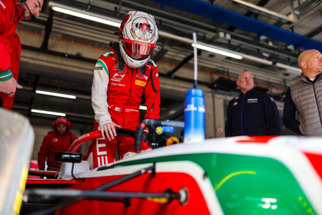 2026年FIAフォーミュラ・リージョナル・ヨーロッパ開幕前合同テスト（レッドブルリンク）　中村紀庵ベルタ（プレマ・レーシング／ウイリアムズ育成）