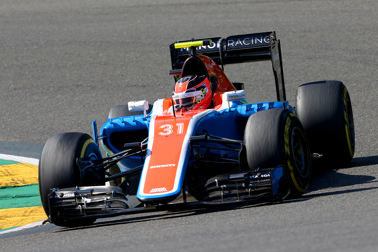 2016年第13戦ベルギーGP　エステバン・オコン（マノー）