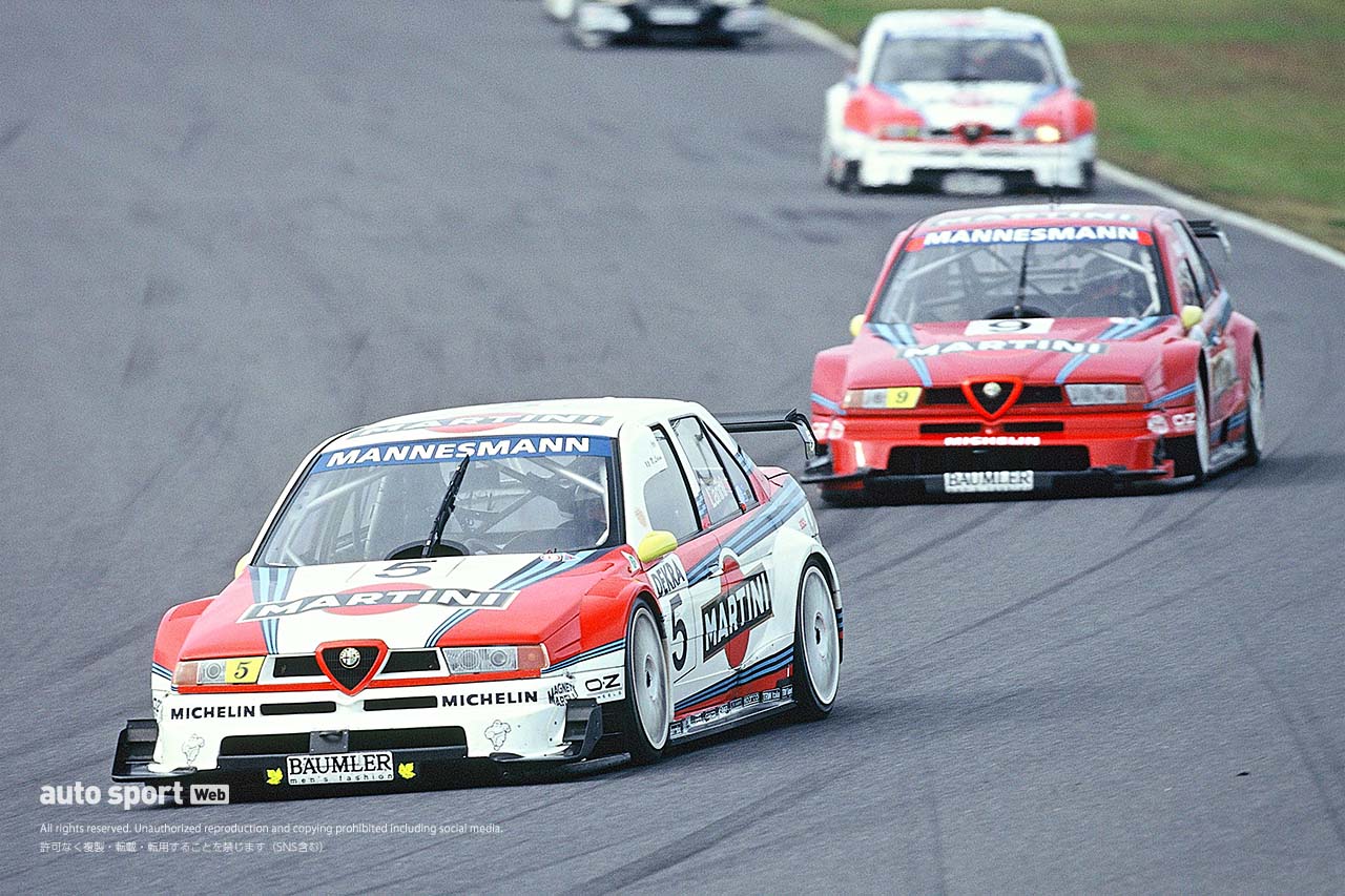 『アルファロメオ155 V6 TI（1996年）』新世代DTMの先駆が生んだ集大成【忘れがたき銘車たち】