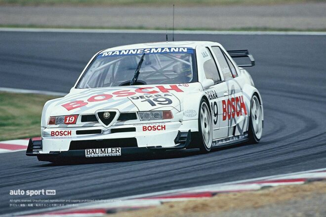 『アルファロメオ155 V6 TI（1996年）』新世代DTMの先駆が生んだ集大成【忘れがたき銘車たち】