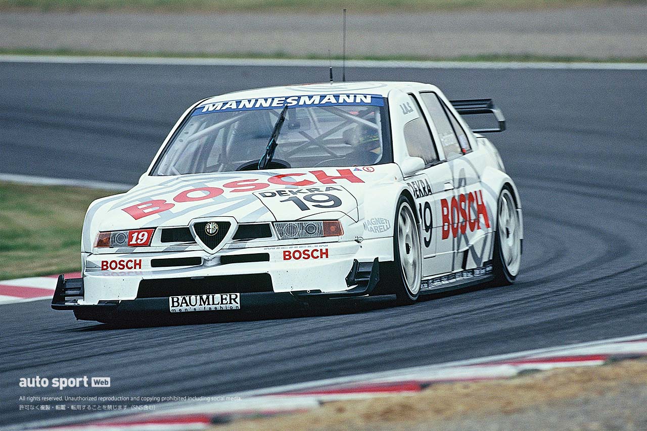 『アルファロメオ155 V6 TI（1996年）』新世代DTMの先駆が生んだ集大成【忘れがたき銘車たち】