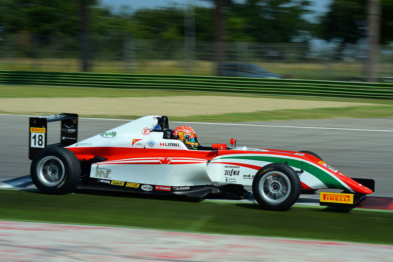 2014年イタリアF4選手権に参戦するランス・ストロール（プレマ・パワーチーム）