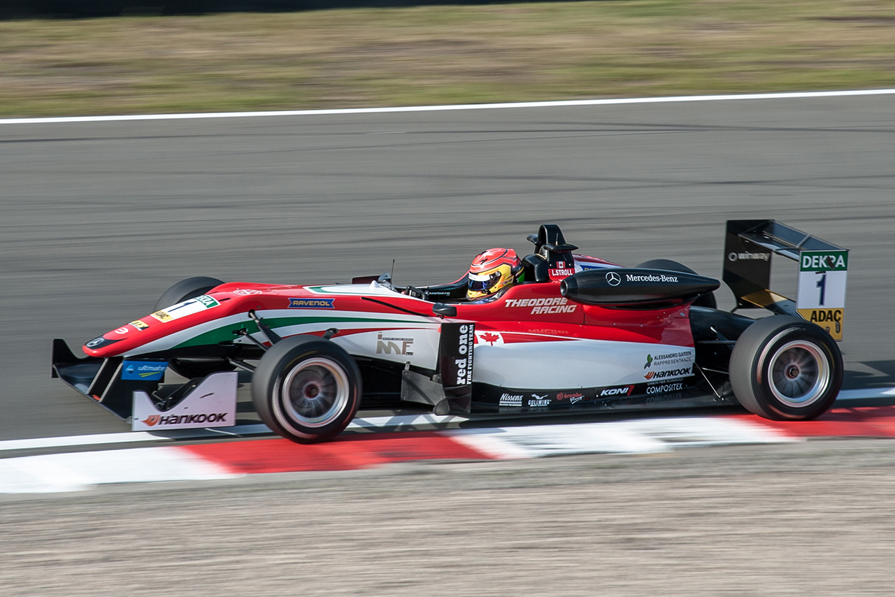 2016年FIA F3ヨーロピアン選手権に参戦するランス・ストロール（プレマ・パワーチーム）