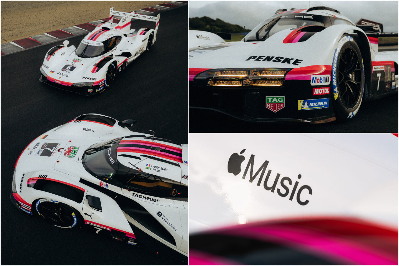 ポルシェ963が今季2度目の特別カラーに。週末のロングビーチ戦でApple Musicとコラボレーション／IMSA
