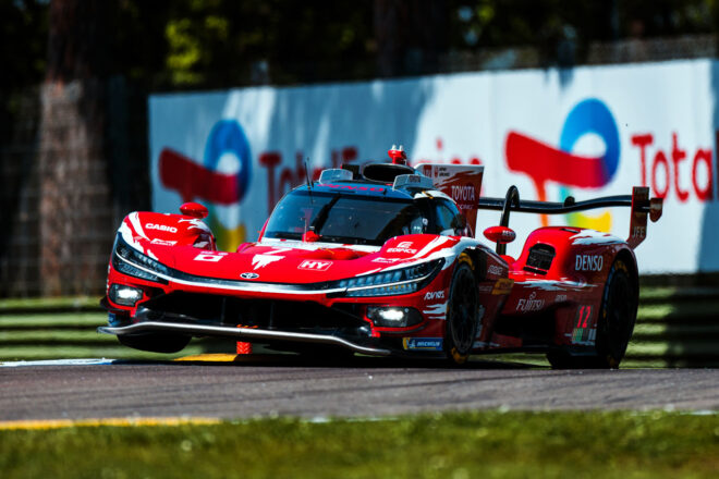 トヨタ7号車がフェラーリ勢を上回る2番手。首位アルピーヌから1秒以内に14台【WEC第1戦イモラFP2レポート】