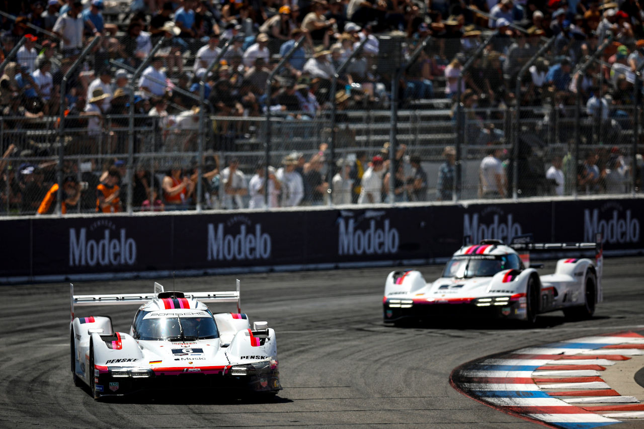 アキュラ＆MSRが悲願のロングビーチ初優勝。キャデラックに先行許すも展開が味方／IMSA第3戦