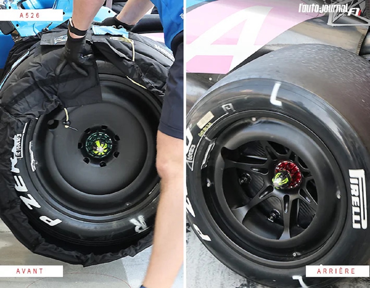 2026年F1ホイール（アルピーヌ）