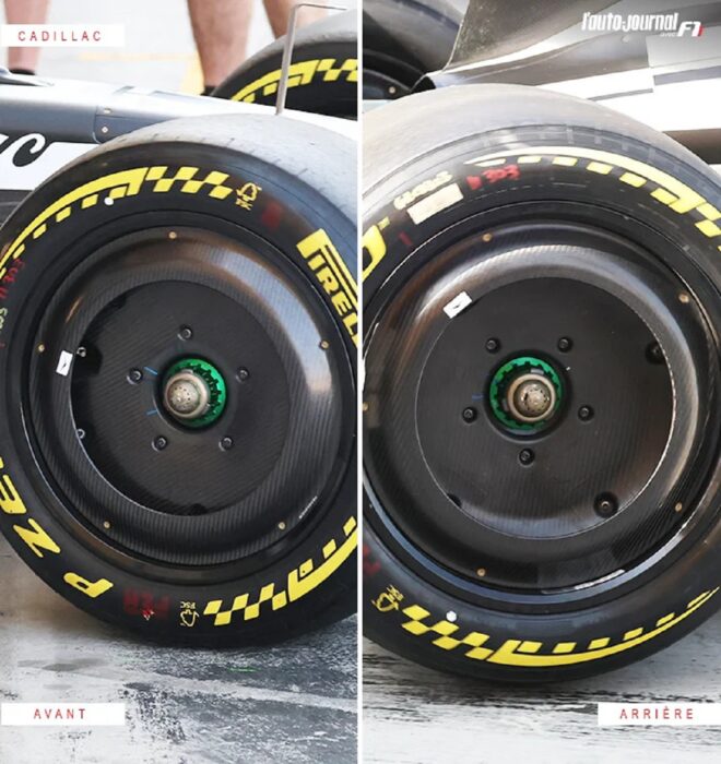 2026年F1ホイール（キャデラック）