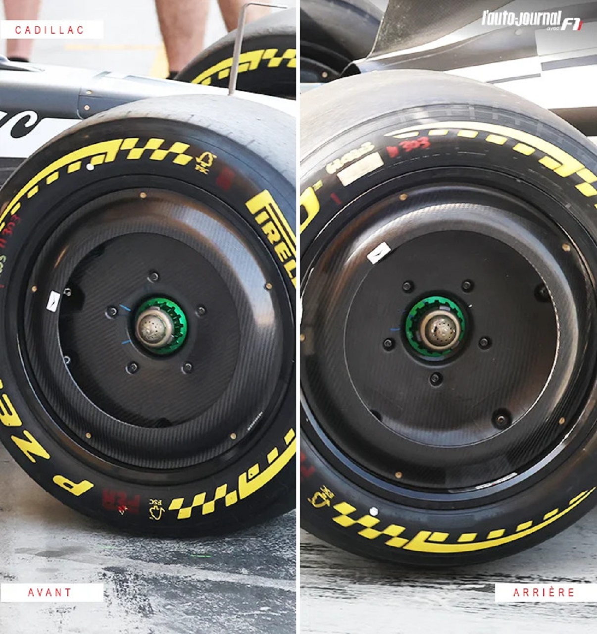 2026年F1ホイール（キャデラック）