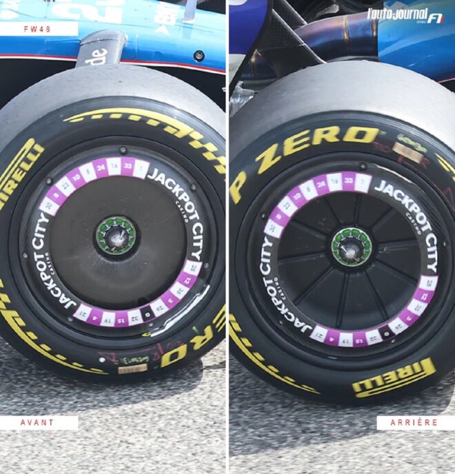 2026年F1ホイール（ウイリアムズ）