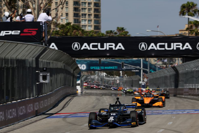 2026年NTTインディカー・シリーズ第5戦ロングビーチ・グランプリ　アレックス・パロウ（チップ・ガナッシ・レーシング）