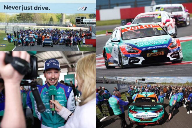 史上初の予選ヒートで新型メルセデスA35が歴史的勝利。決勝レース1も新型アウディが制覇／BTCC開幕戦