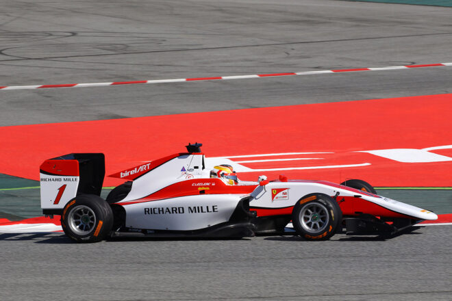 2016年GP3に参戦したシャルル・ルクレール（ARTグランプリ）