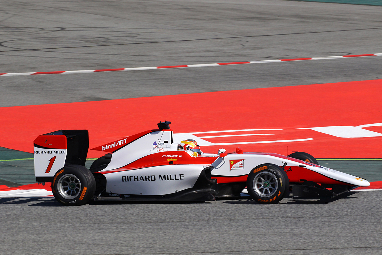 2016年GP3に参戦したシャルル・ルクレール（ARTグランプリ）