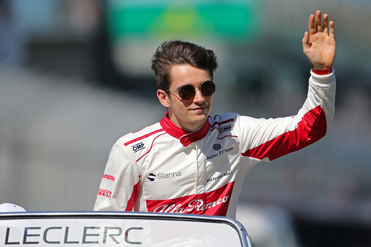 2018年F1にアルファロメオ・ザウバーF1チームからデビューしたシャルル・ルクレール
