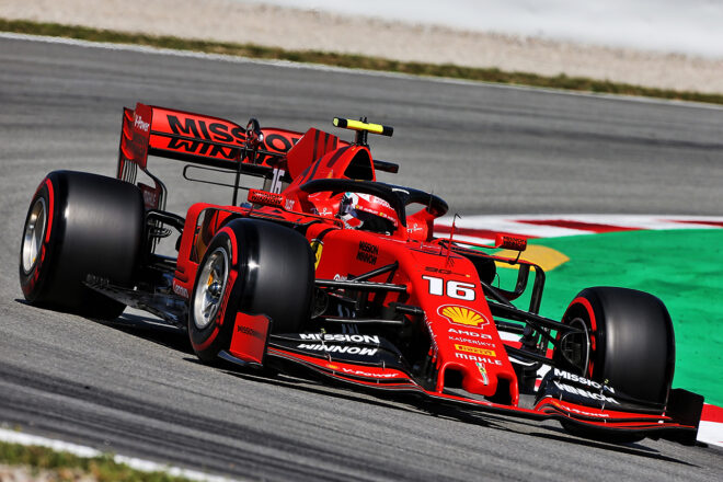 2019年スクーデリア・フェラーリに移籍したシャルル・ルクレール