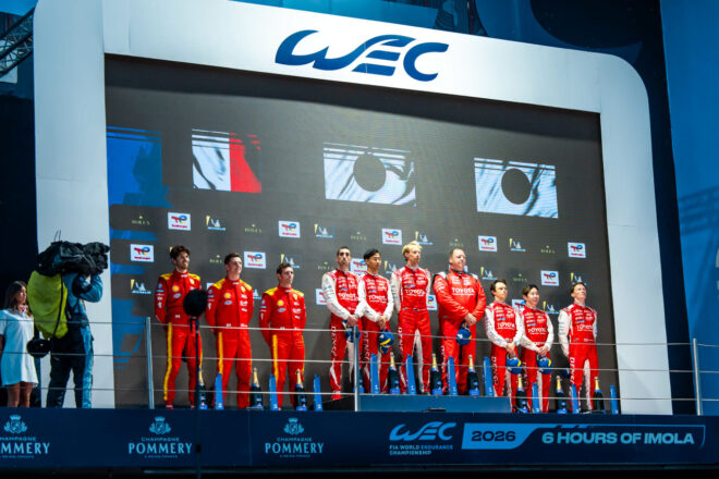 「フェラーリが最速」の主張に異議／サージェントの試練／前年と「雲泥の差」etc.【WEC開幕戦イモラ決勝後Topics】